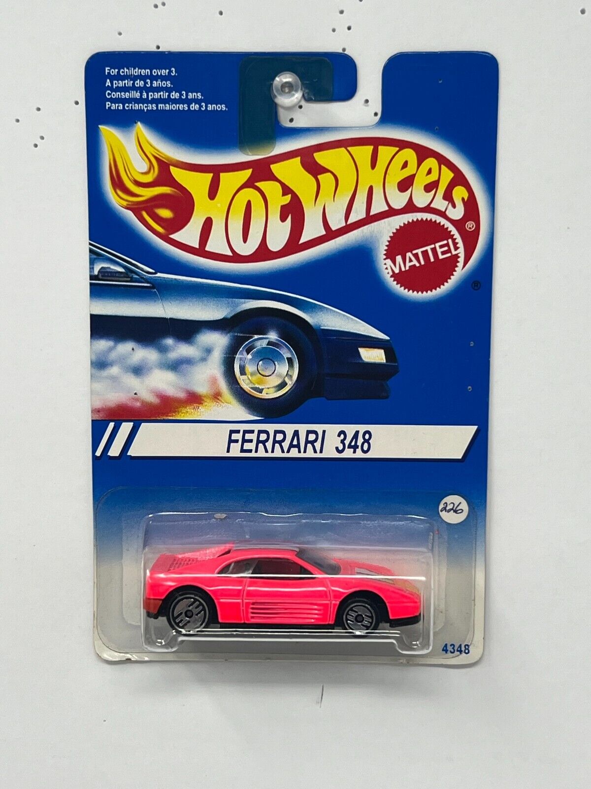 Hot Wheels Ferrari 348 Pink 1:64  Diecast