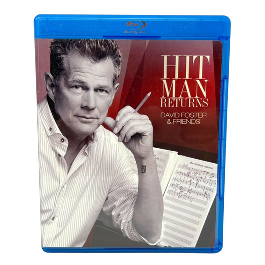 Hitman Returns David Foster & Friends (Blu-ray) Music Good Condition!!!