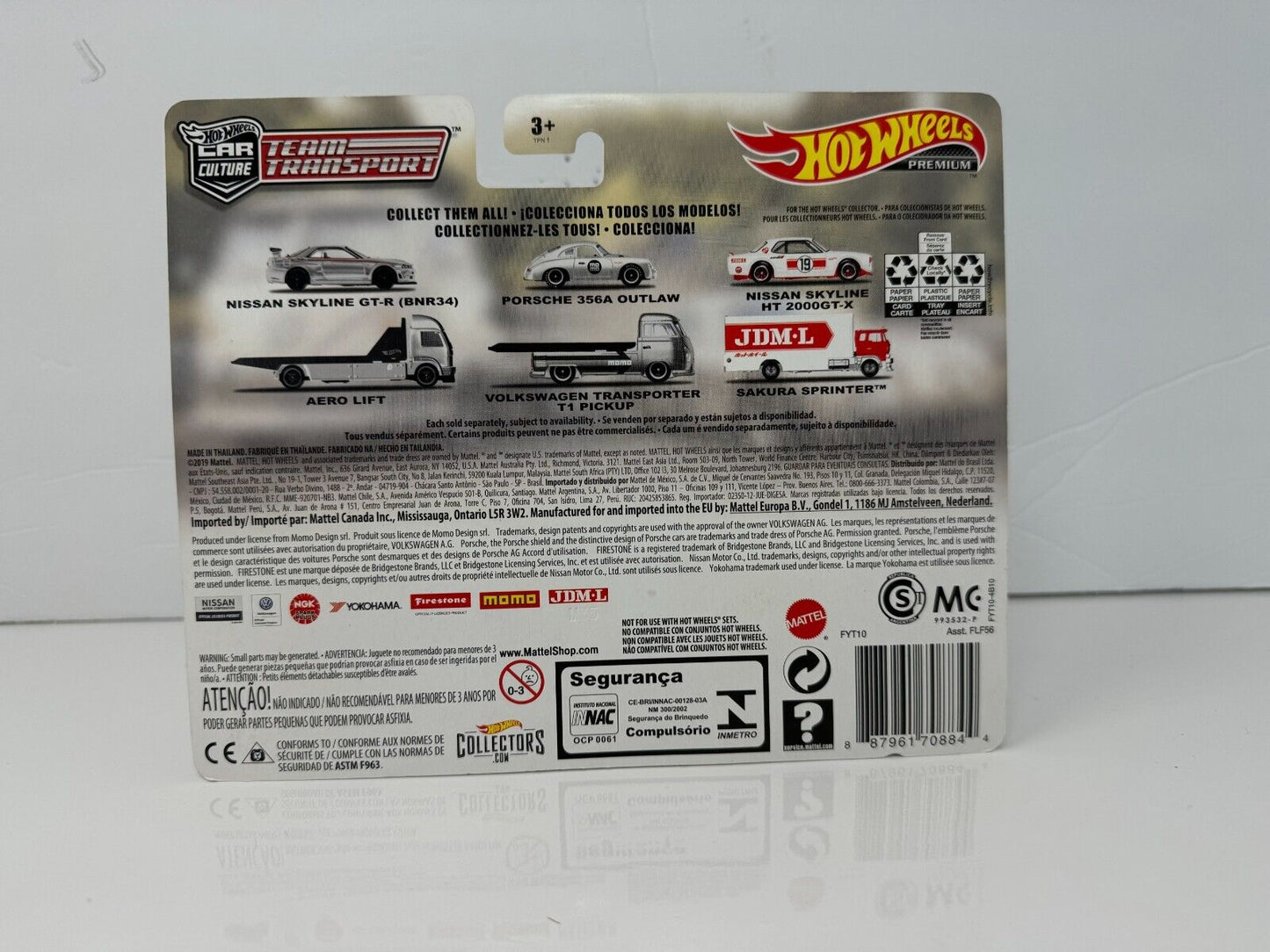 Hot Wheels Premium #12 Team Transport Nissan Skyline GT-R BNR34 1:64 Diecast