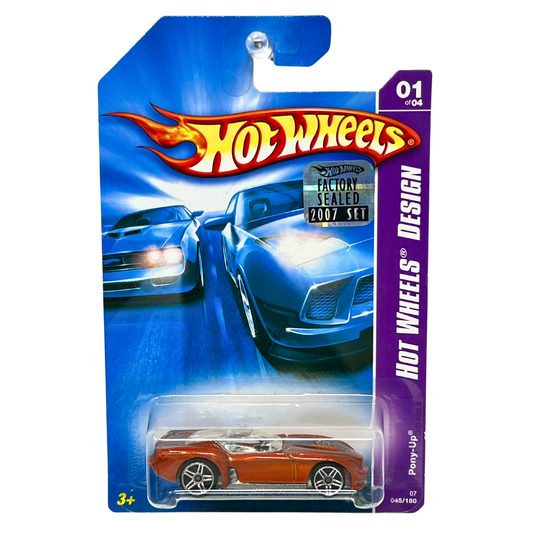 Hot Wheels HW Design Pony-Up 1:64 Diecast Factory Sealed