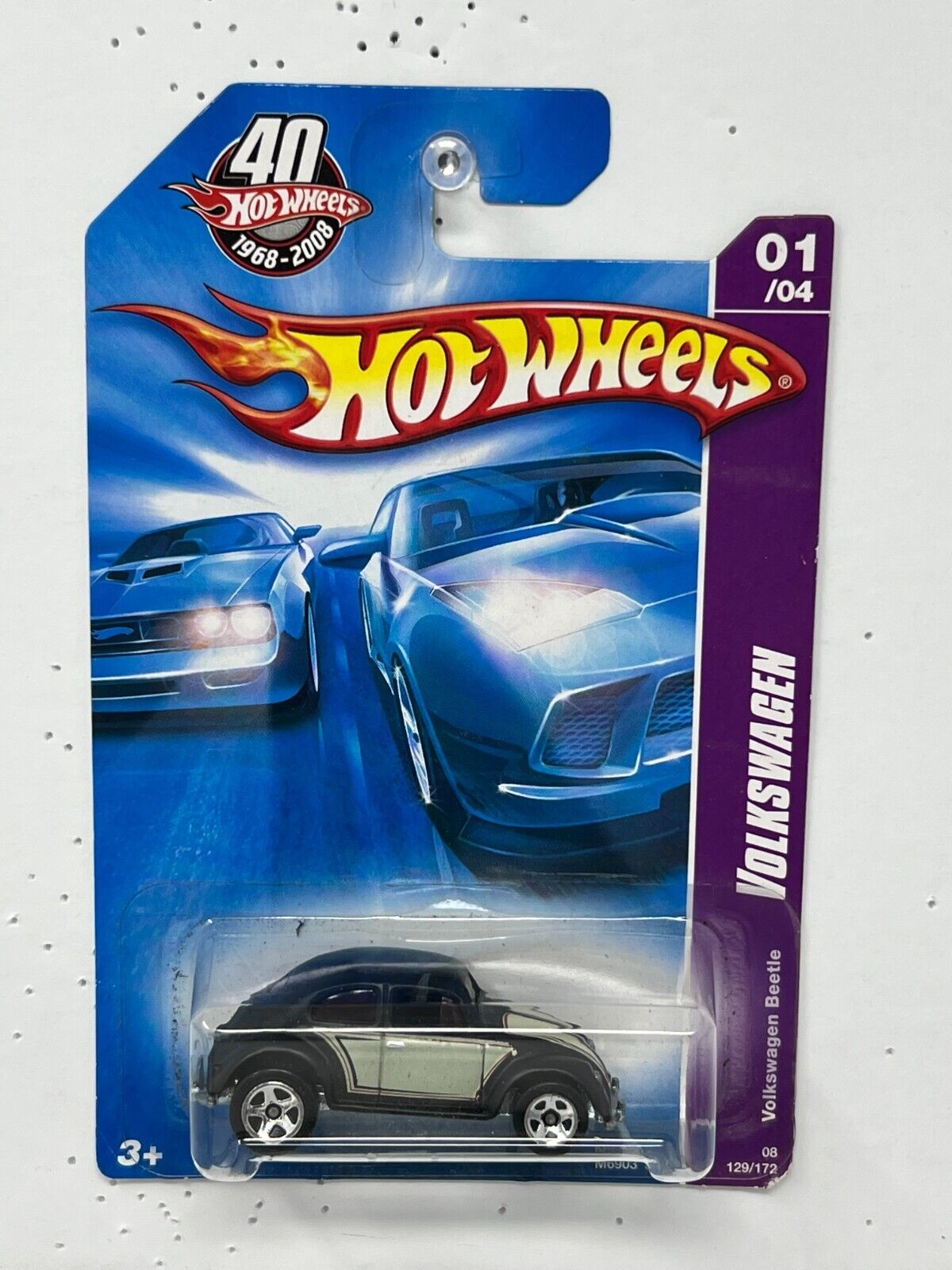 Hot Wheels Team: Volkswagen Beetle 1:64 Diecast