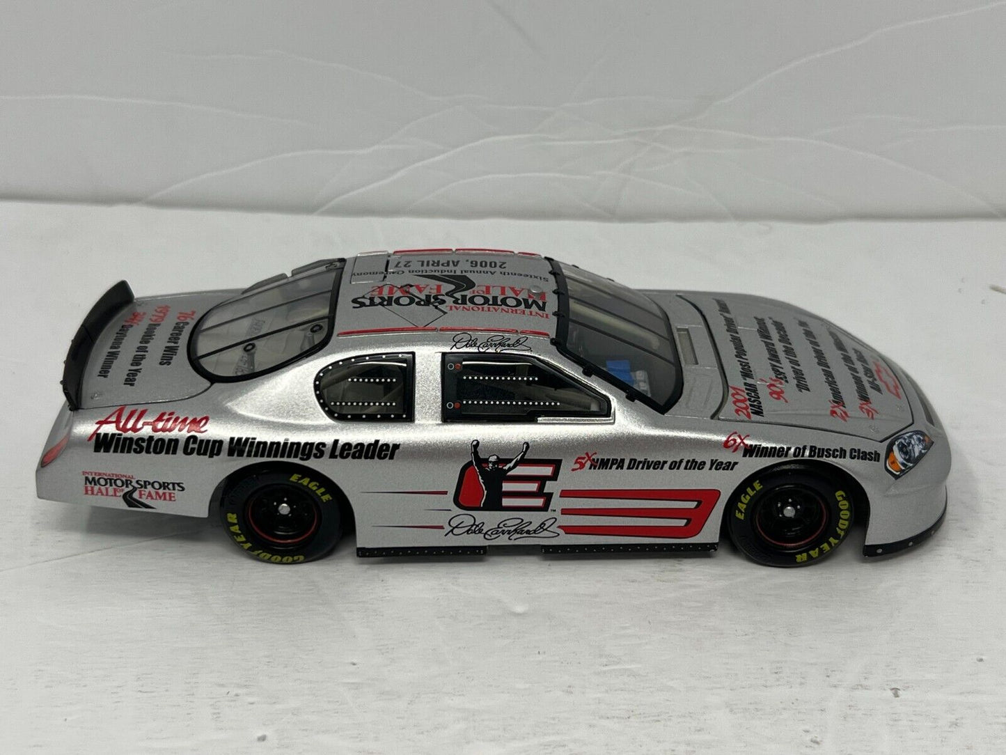 Motorsports Authentics Nascar #3 Dale Earnhardt Hall of Fame  1:24 Diecast