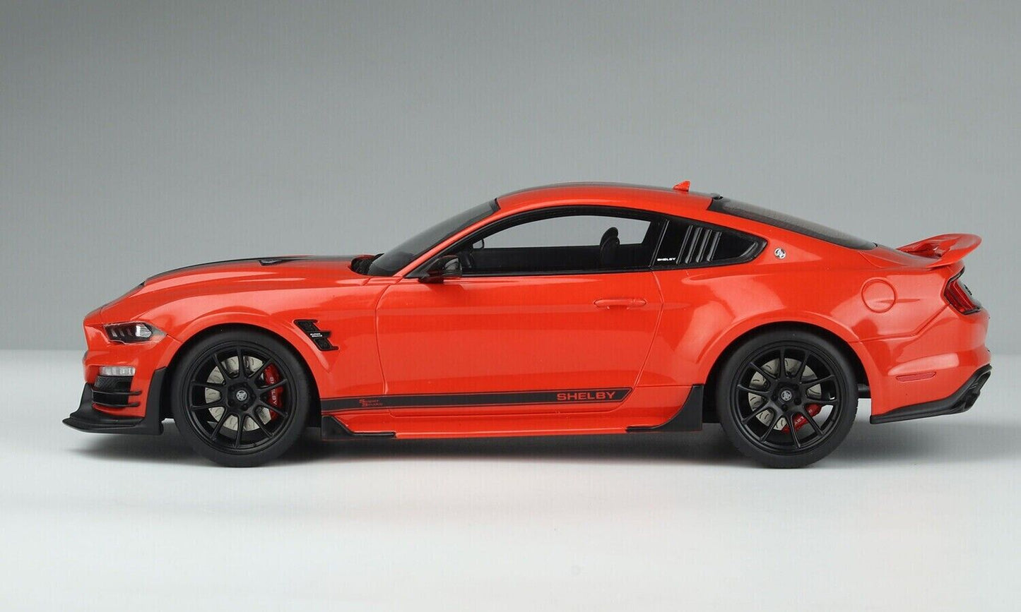 GT SPIRIT 2021 Ford Mustang Super Snake USA Exclusive 1:18 Resin GTS Models