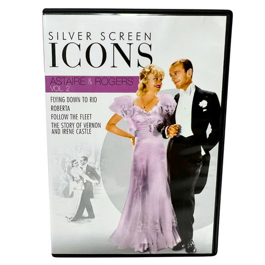 Astaire & Rogers Vol. 2 : Silver Screen Icons (DVD) Music Good Condition!!!