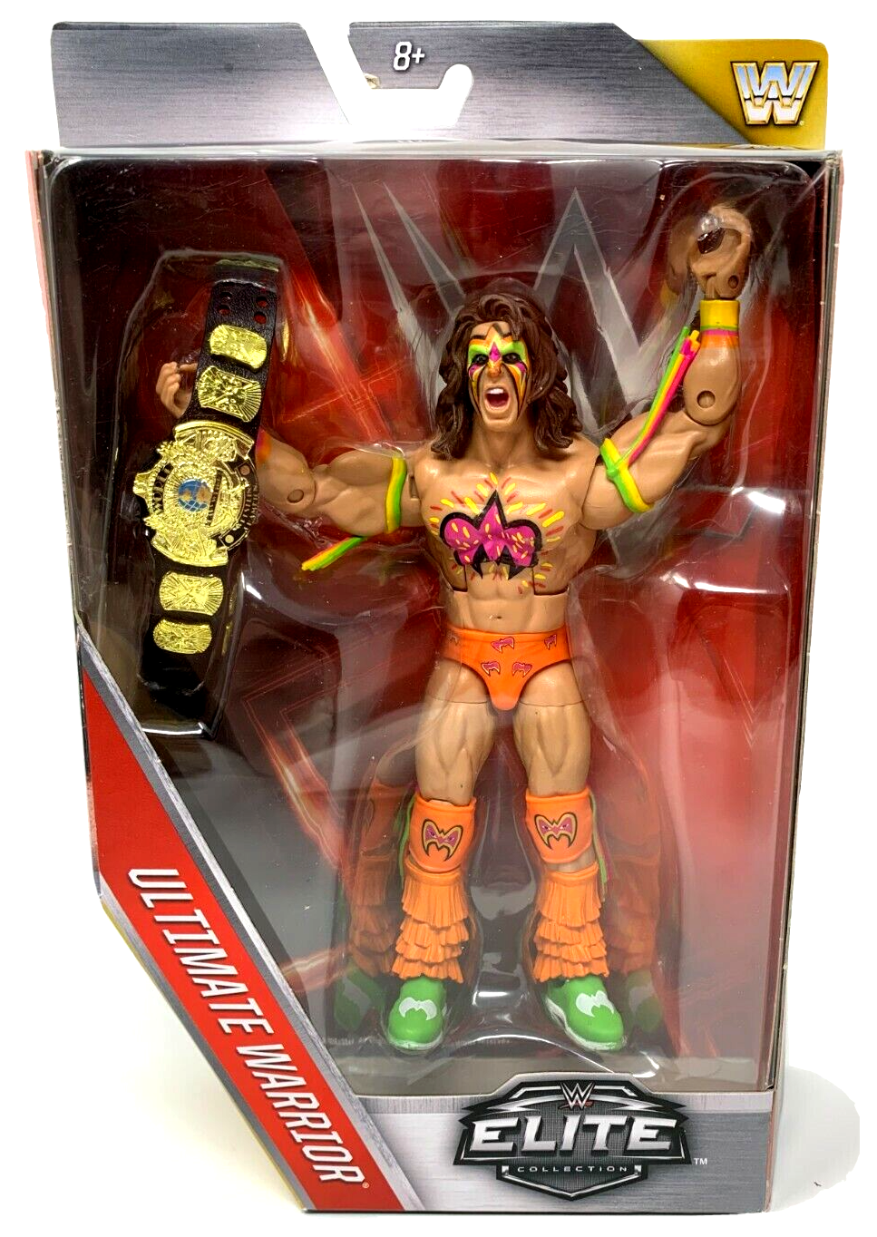 WWE Ultimate Warrior Elite Collection Lost Legends Wrestling Action Figure