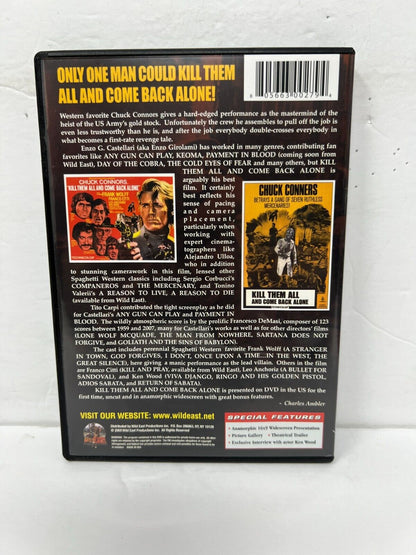 Kill Them All and Come Back Alone (DVD) Western Good Condition!!!