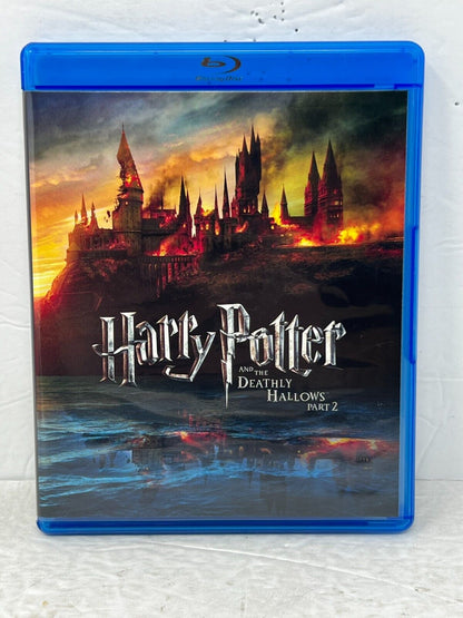 Harry Potter and the Deathly Hallows Part 2 (Blu-ray) Fantasy Good Condition!!!