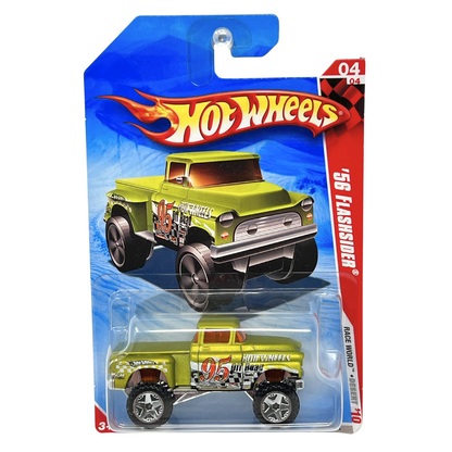 Hot Wheels Race World Desert 1956 Chevrolet Flashsider Truck 1:64 Diecast