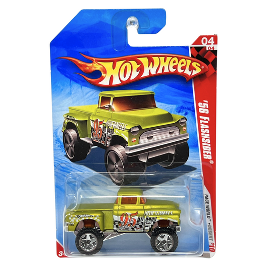 Hot Wheels Race World Desert 1956 Chevrolet Flashsider Truck 1:64 Diecast