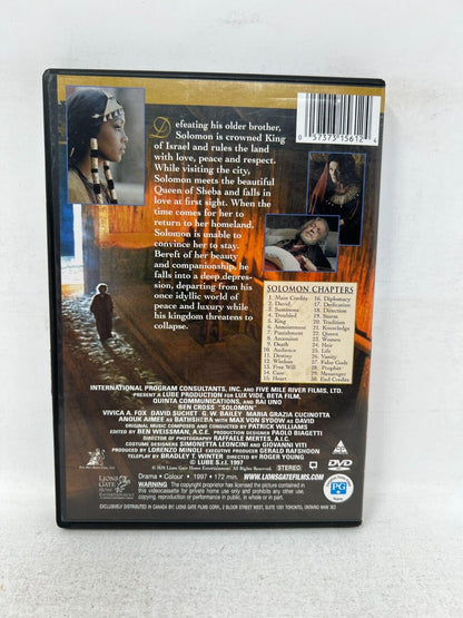 The Bible Solomon (DVD) Religious Good Condition!!