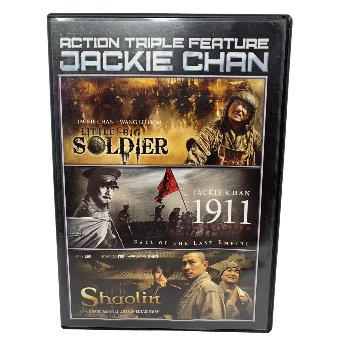 Action Triple Feature Jackie Chan (DVD) Action Movie Collection Good Condition!!