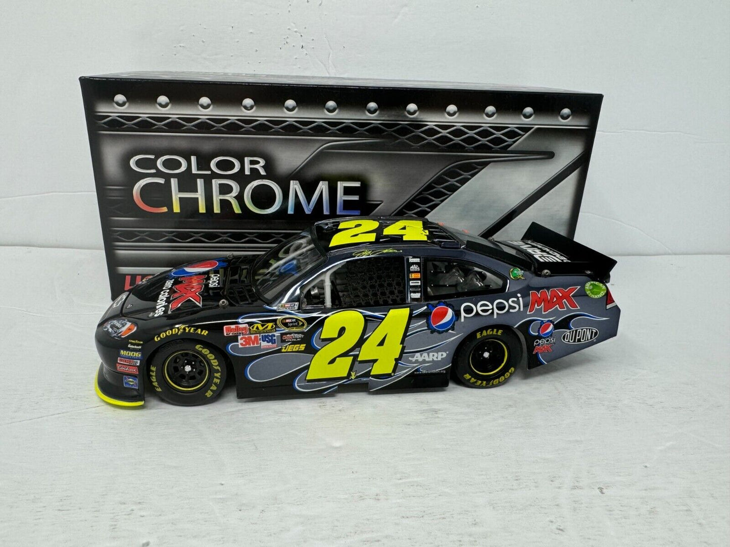 Action Nascar #24 Jeff Gordon Pepsi Max Impala Color Chrome 1:24 Diecast 1 of 50