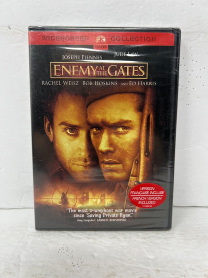 Enemy at the Gates (DVD) War New and Sealed!!!