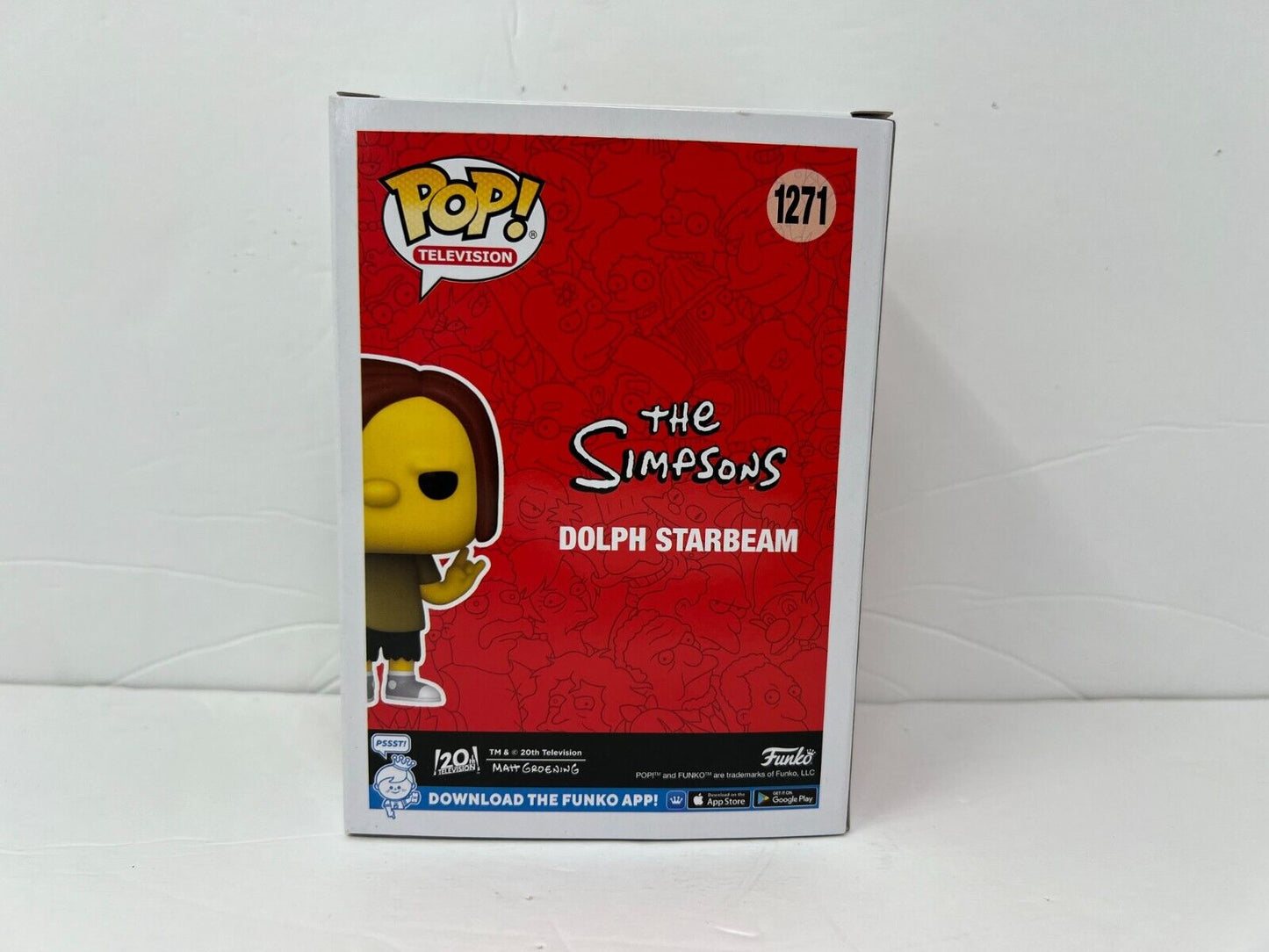 Funko Pop! Television The Simpsons #1271 Dolph Starbeam 2022 Winter Convention