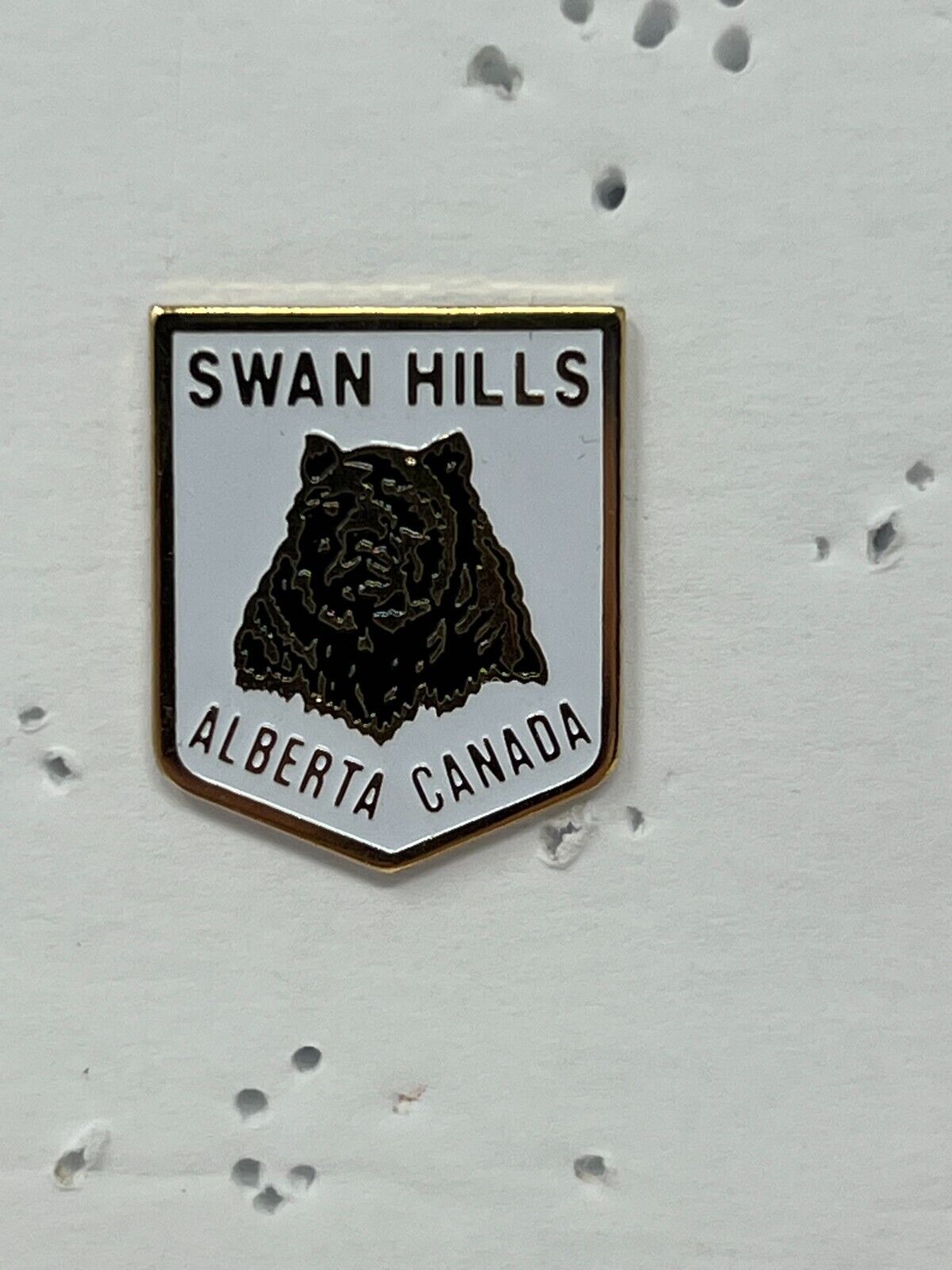 Swan Hills Alberta Canada Cities & States Lapel Pin P2