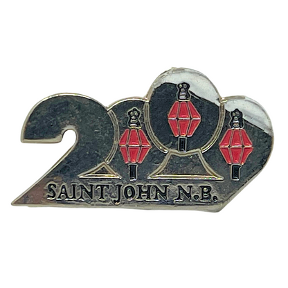 Saint John New Brunswick Souvenir Cities & States Lapel Pin SP5 V2