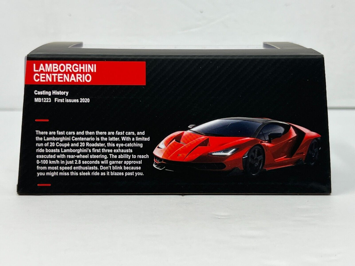 Matchbox Lamborghini Centenario Mattel Creations 1:64 Diecast