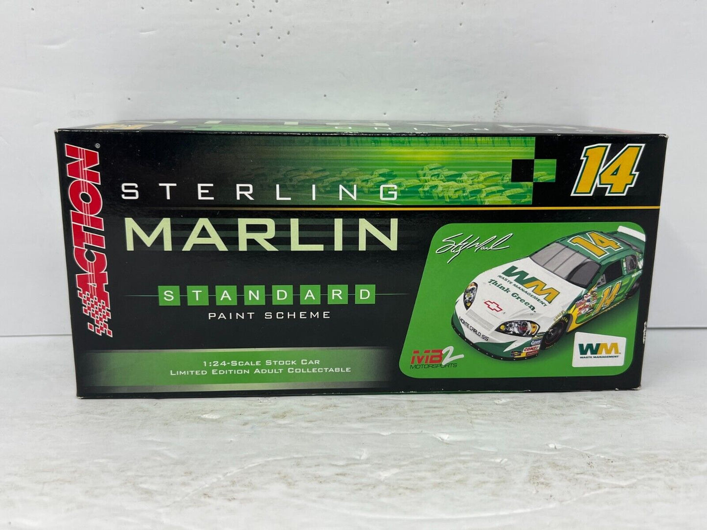 Action Nascar #14 Sterling Marlin Waste Management 2006 Monte Carlo 124 Diecast