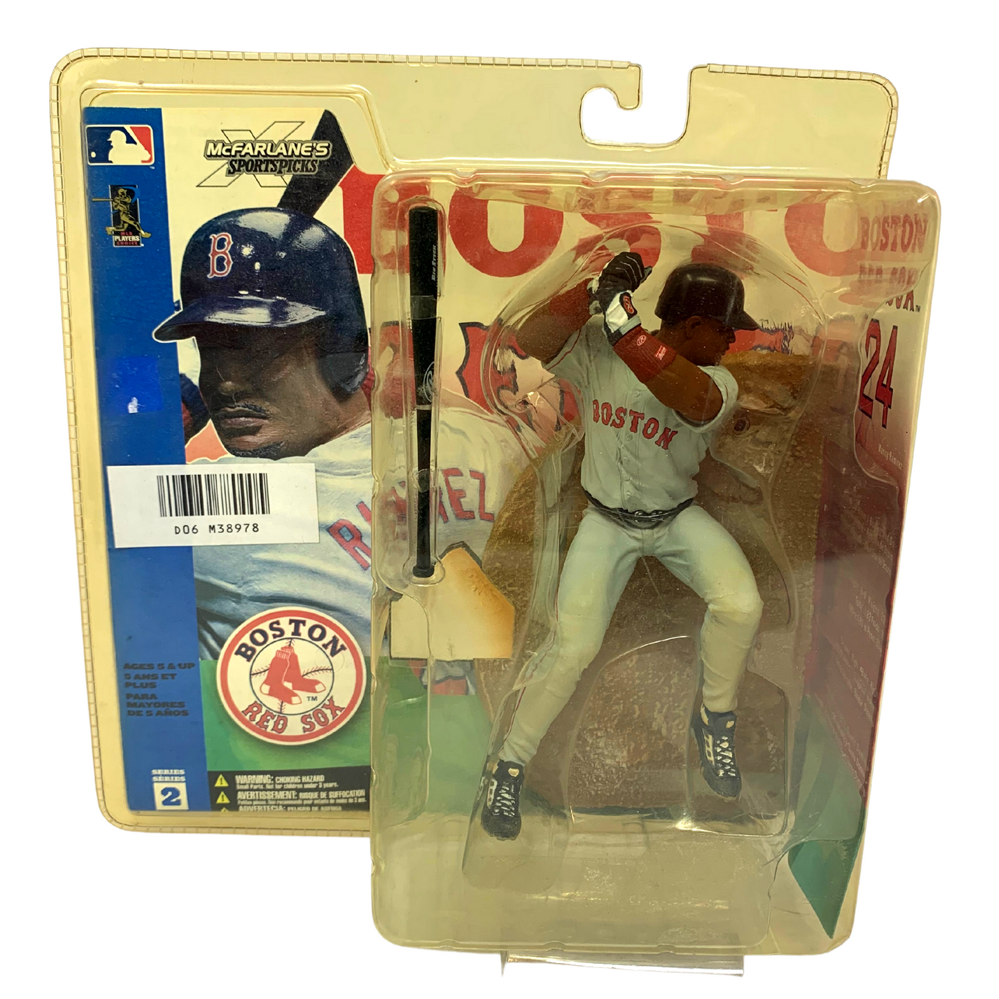 McFarlane MLB Series 2 Manny Ramirez Boston Red Sox Figurine