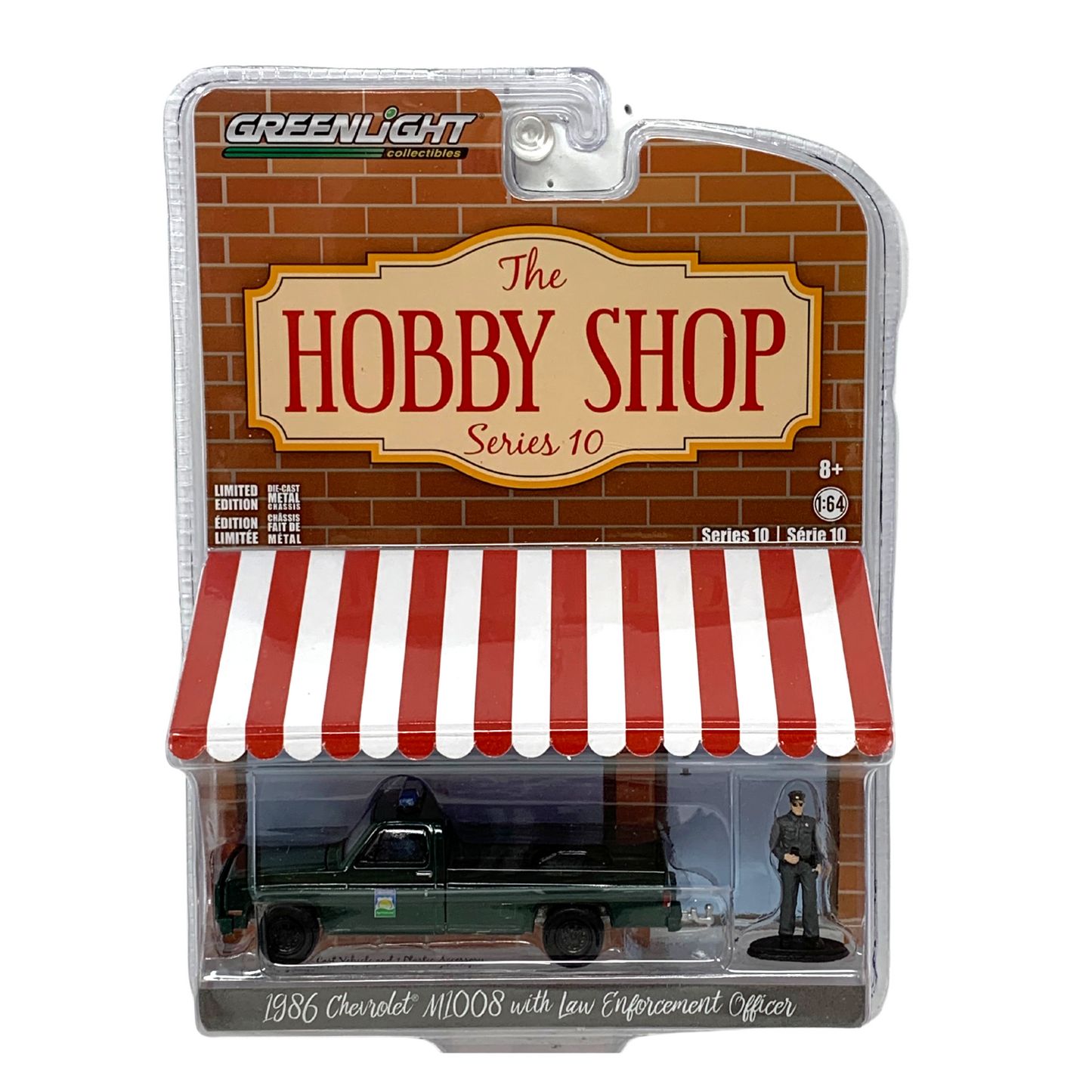 Greenlight 1986 Chevrolet M1008 The Hobby Shop (Series 10) 1:64 Diecast