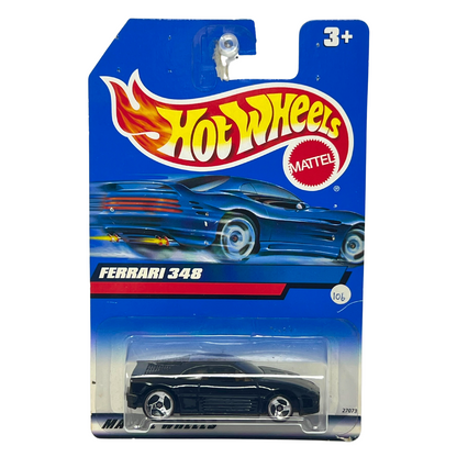 Hot Wheels Ferrari 348 Black 1:64 Diecast  Version 3