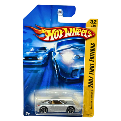 Hot Wheels 2007 New Models Porsche Cayman S 1:64 Diecast Silver