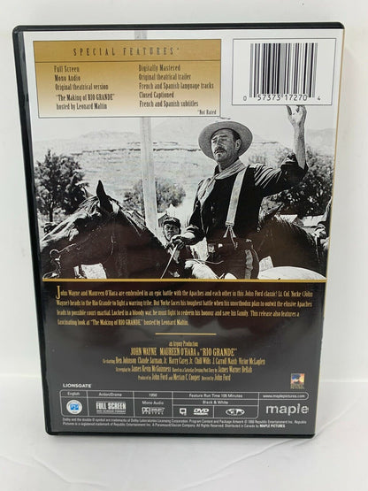 Rio Grande (DVD) John Wayne Western Good Condition!!!