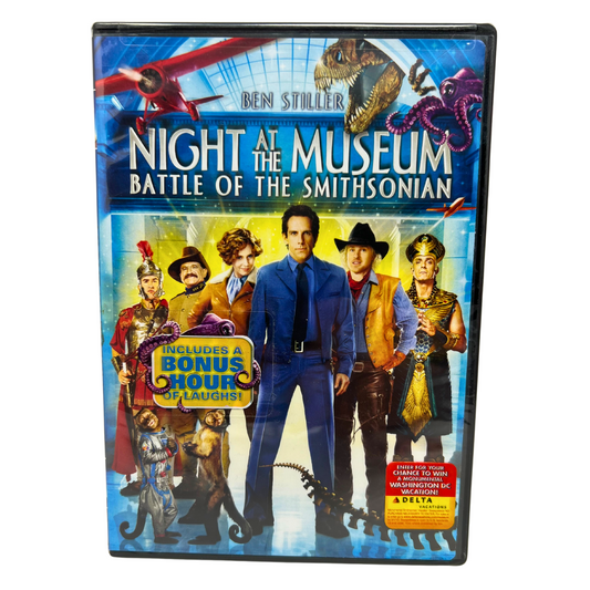 Night at the Museum: Battle of the Smithsonian (DVD) Comedy New and Sealed!!!