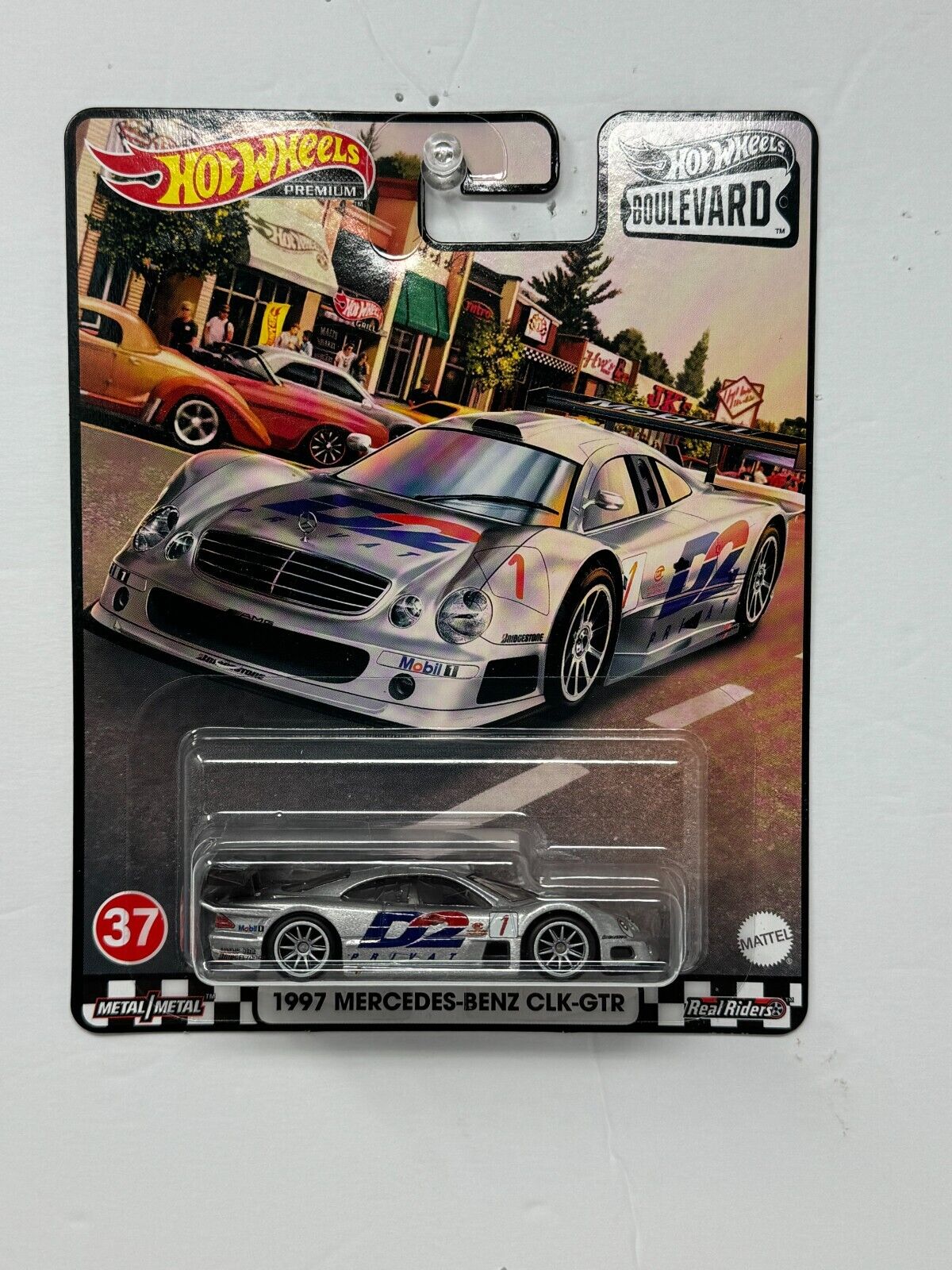 Hot Wheels Premium Boulevard #37 1997 Mercedes-Benz CLK-GTR 1:64 Diecast