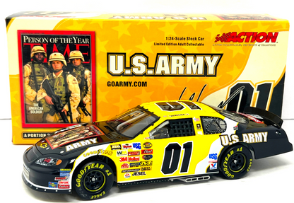 Action Nascar #1 Joe Nemechek U.S. Army Monte Carlo BANK 1:24 Diecast 1 of 300#