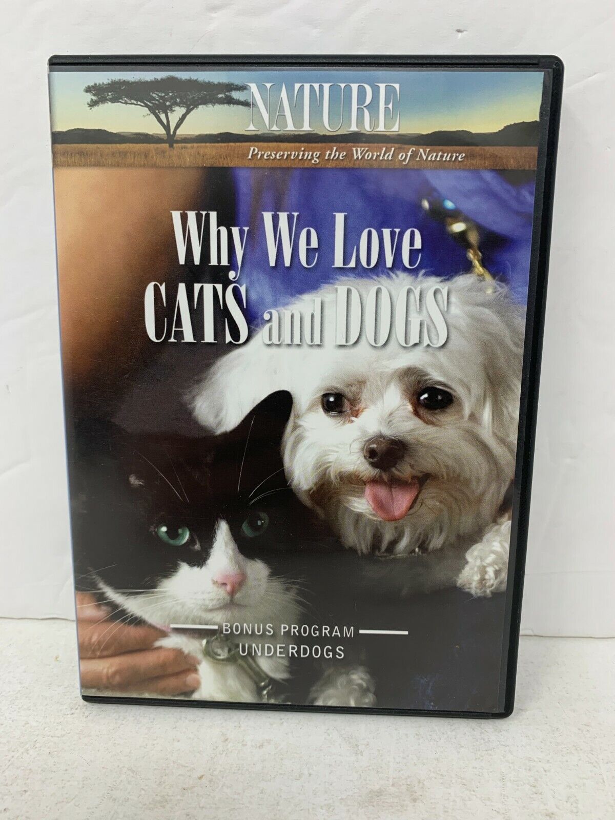 Nature Why We Love Cats and Dogs (DVD) Documentary Good Condition!!!