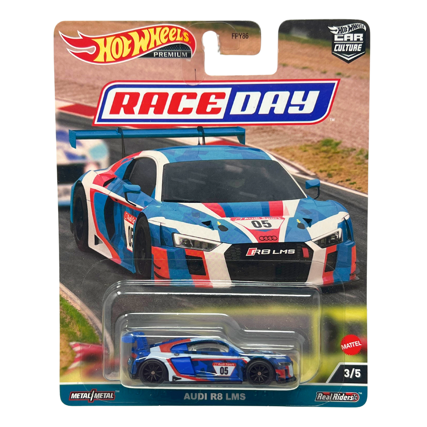 Hot Wheels Premium Race Day Audi R8 LMS 1:64 Diecast