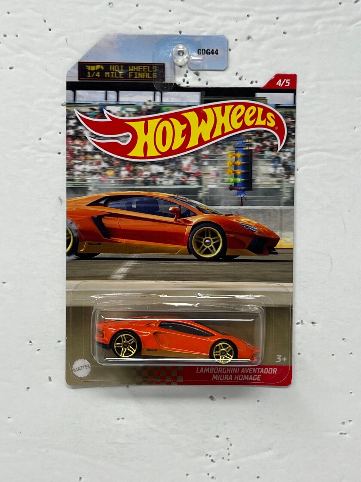 Hot Wheels Quarter Mile Finals Lamborghini Aventador Miura Homage 1:64 Diecast