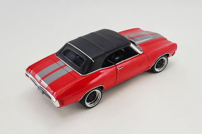 ACME 1970 Chevrolet Chevelle SS Restomod Red Limited Edition 1:18 Diecast