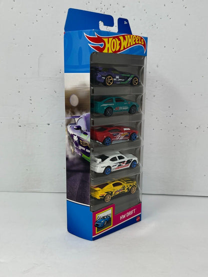 Hot Wheels HW Drift 5 Car Gift Pack 1:64 Diecast