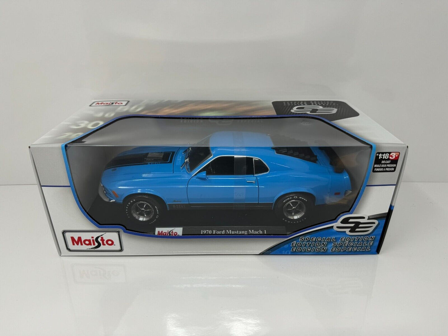 Maisto 1970 Ford Mustang Mach 1 Special Edition 1:18 Diecast