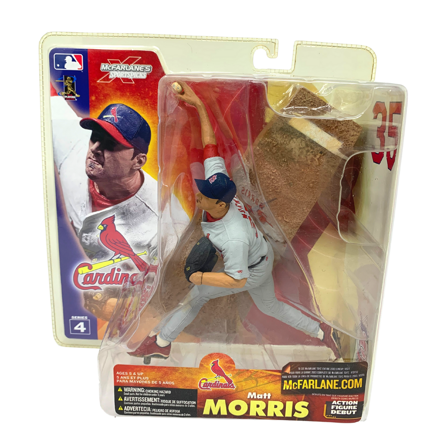 McFarlane MLB Series 4 Matt Morris St. Louis Cardinals Figurine