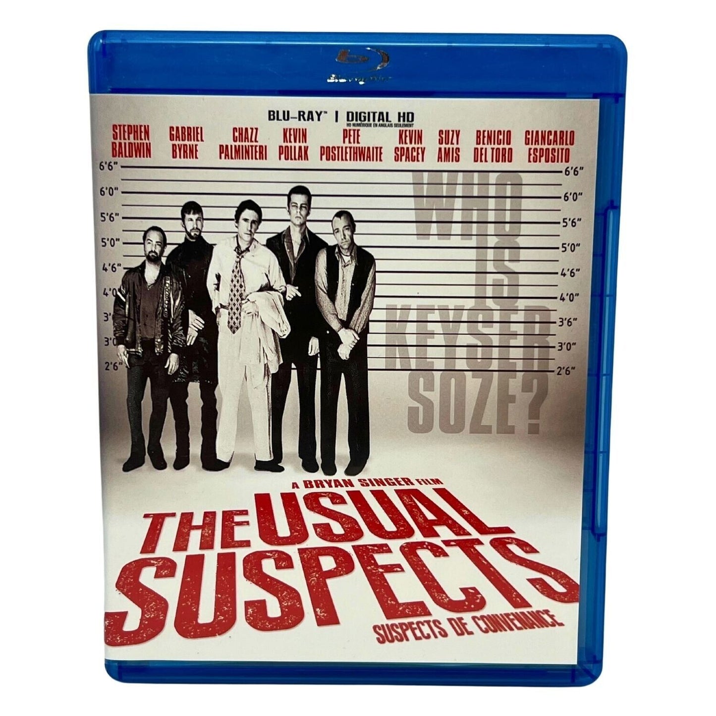 The Usual Suspects (Blu-ray) Crime Good Condition!!!