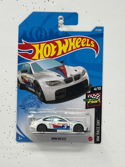 Hot Wheels HW Race Day BMW M3 GT2 1:64 Diecast White V2