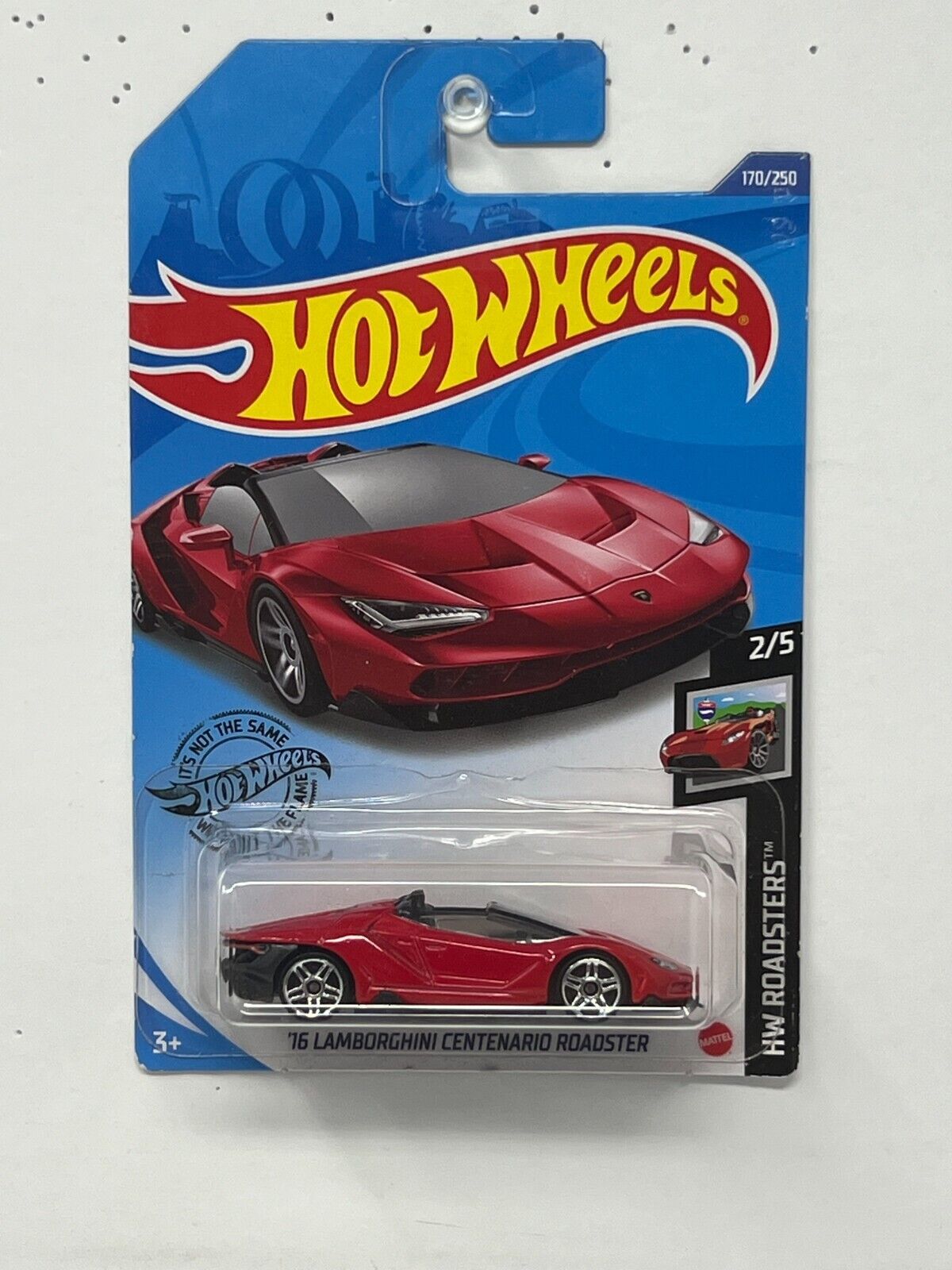 Hot Wheels HW Roadsters 2016 Lamborghini Centenario Roadster 1:64 Diecast V5