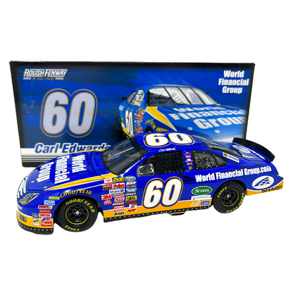 Motorsports Nascar #60 Carl Edwards World Financial Group Fusion 1:24 Diecast