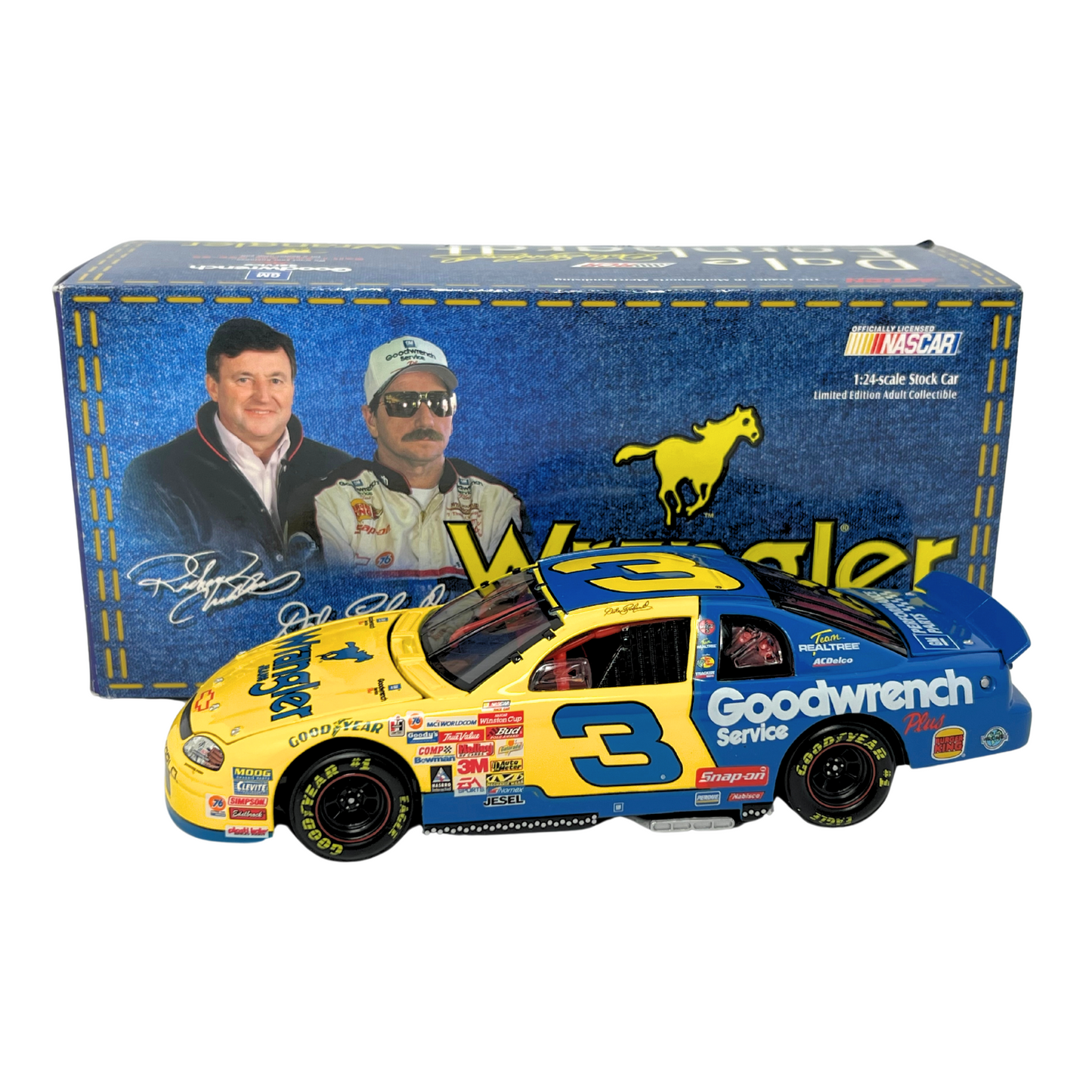 Action Nascar #3 Dale Earnhardt Sr. Goodwrench Wrangler Jeans Chevy 1:24 Diecast