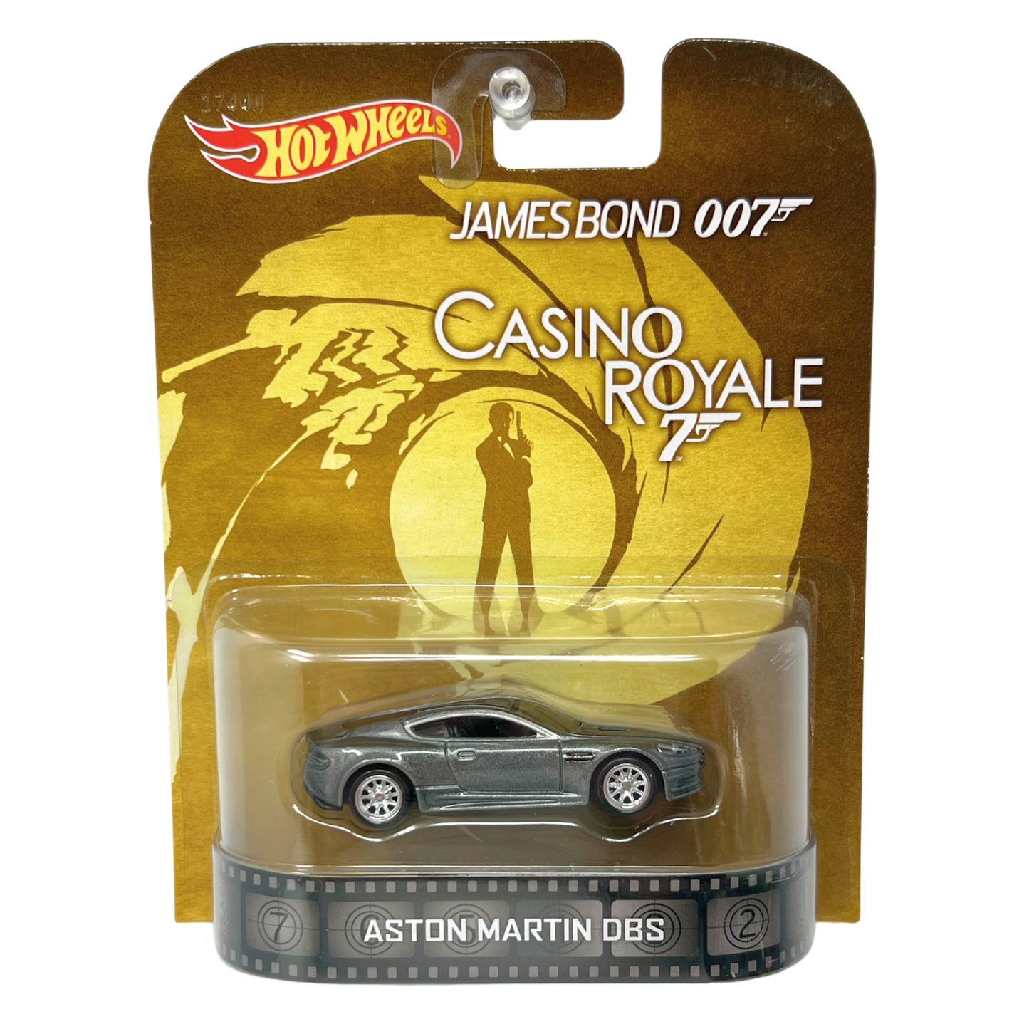 Hot Wheels Retro Entertainment 007 Casino Royale Aston Martin DBS 1:64 Diecast