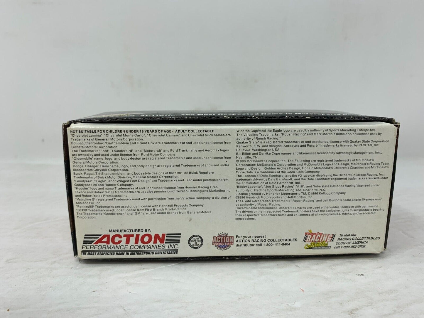 Action Nascar #17 Darrell Waltrip Parts America Chrome Monte Carlo 1:64 Discast