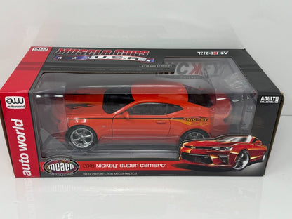 Auto World 2016 Nickey Super Chevy Camaro Limited Edition 1:18 Diecast