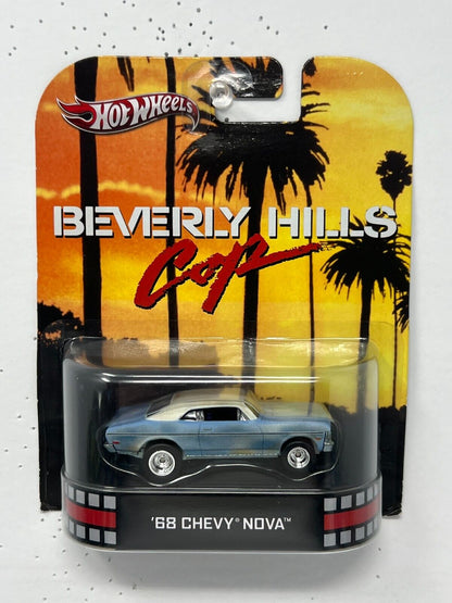 Hot Wheels Retro Entertainment Beverly Hills Cop 1968 Chevy Nova 1:64 Diecast