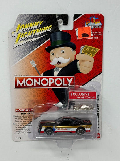 Johnny Lightning Monopoly 1975 Ford Mustang Cobra II Racer 1:64 Diecast