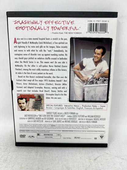 One Flew Over the Cuckoo's Nest (DVD) Drama Good Condition!!!