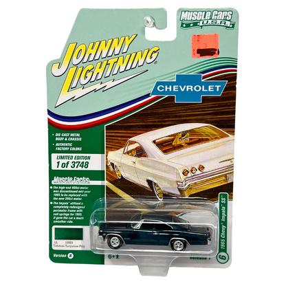 Johnny Lightning Muscle Cars U.S.A. 1965 Chevy Impala SS 1:64 Diecast Ver. B V2