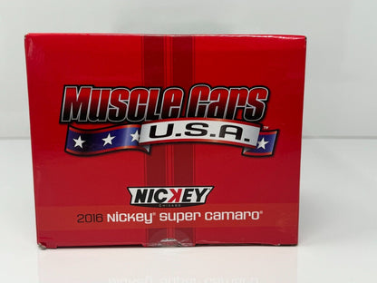 Auto World 2016 Nickey Super Chevy Camaro Limited Edition 1:18 Diecast